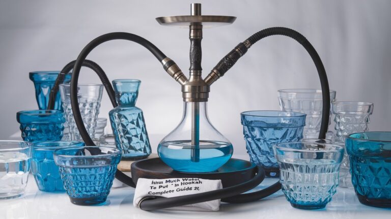 How Much Water to Put in Hookah: Complete Guide 2025